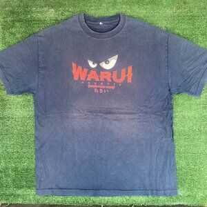 Vintage Y2K Warui Japanese Shirt Japan Punk Anime Skater Tee